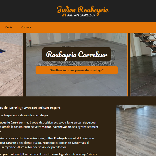 Renouvellement pour Roubeyrie Carreleur