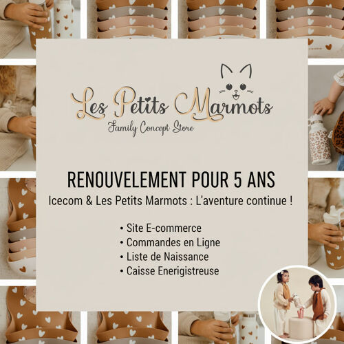 Les Petits Marmots renouvellent leur confiance pour 5 ans avec Gestiaweb